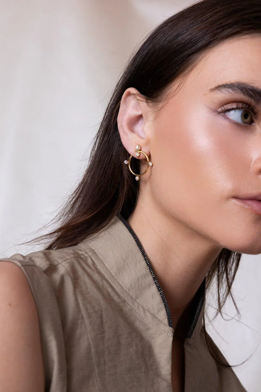 Special Edition Large Galaxy Hoop Earrings - Image 3