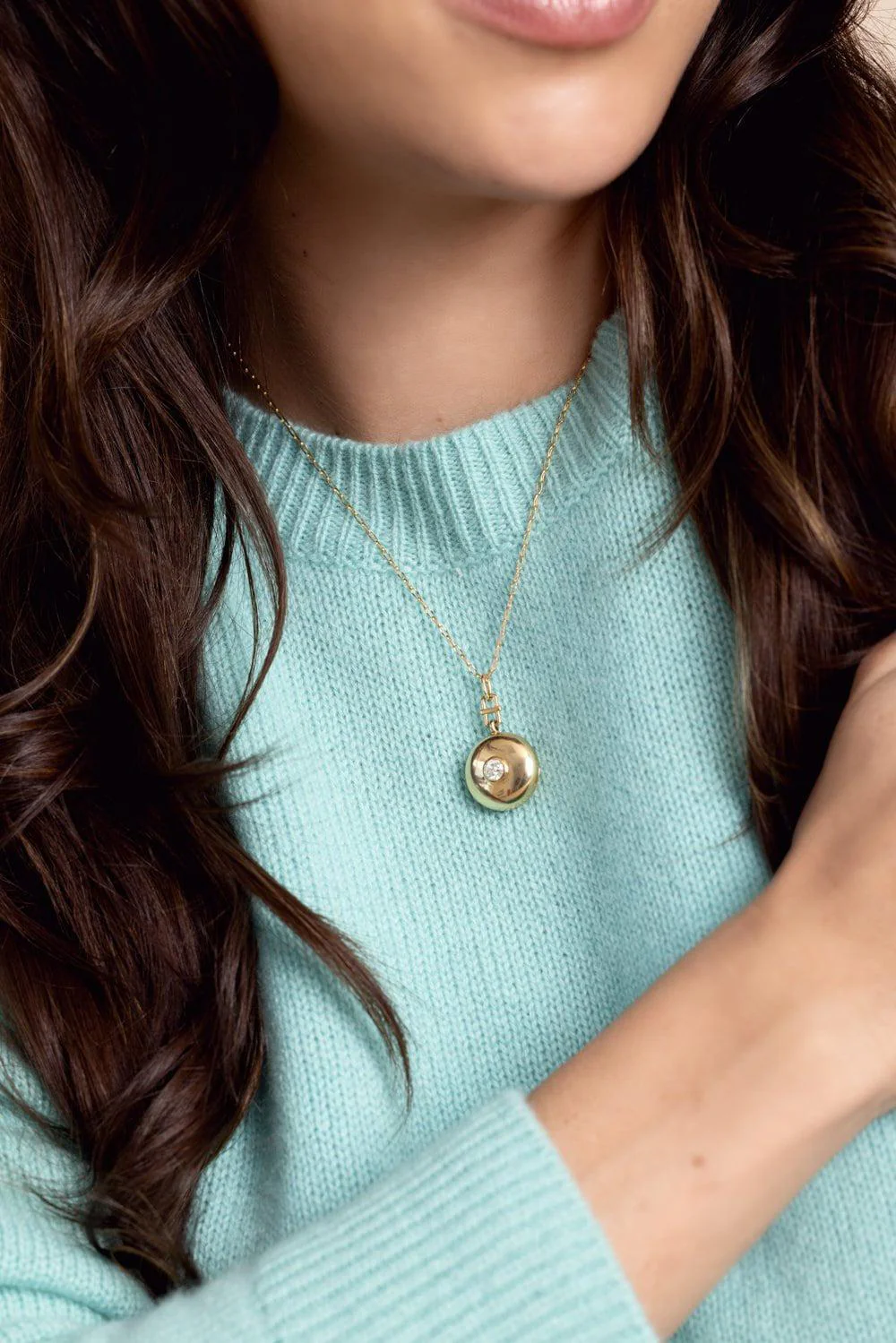 Special Edition Vintage Diamond Locket - Image 2