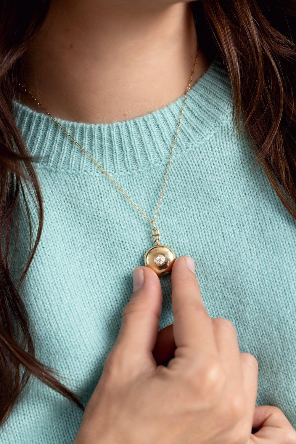 Special Edition Vintage Diamond Locket - Image 3