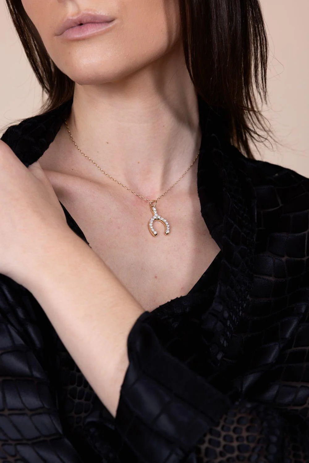 Special Edition Wishbone Pendant Necklace - Image 4