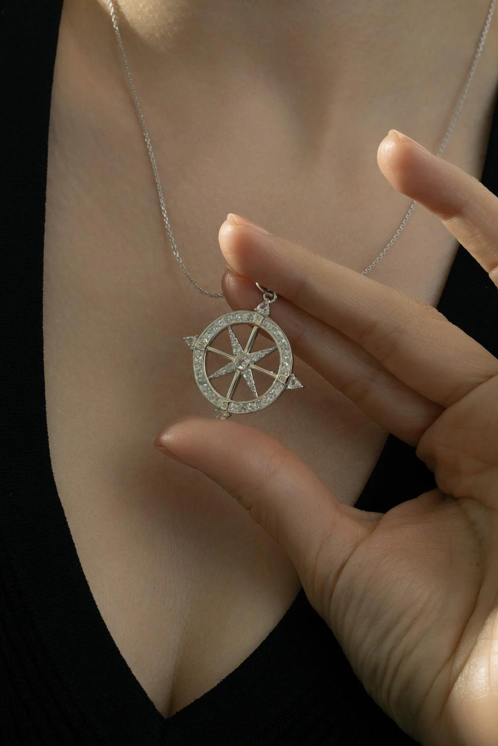 Thin Oval Link Chain Necklace - Image 3