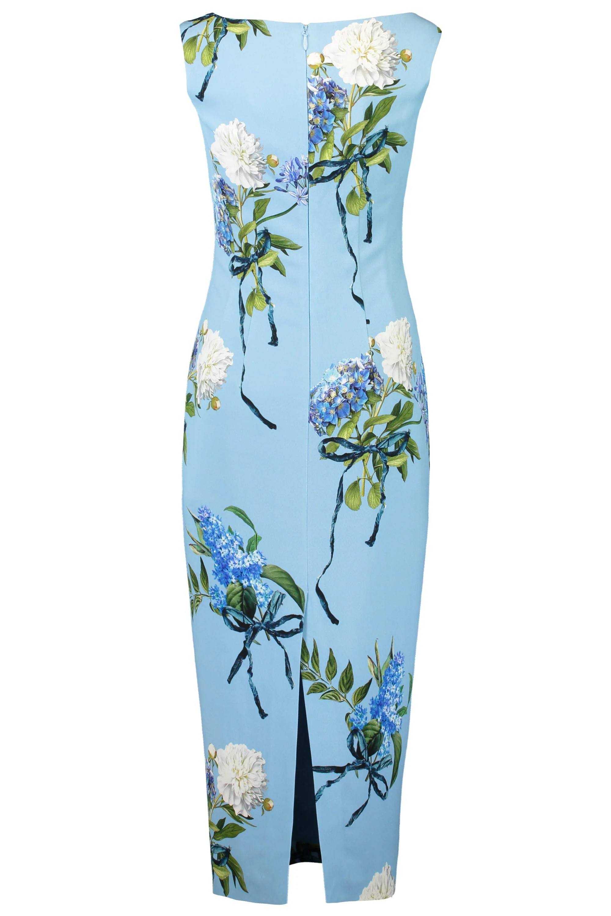 Scoop Neck Floral Dress - Image 3
