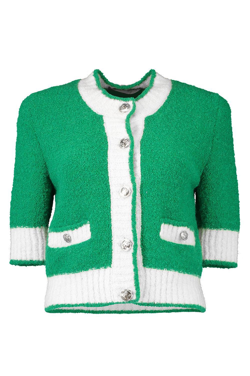 SHORT SLEEVE CARDIGAN