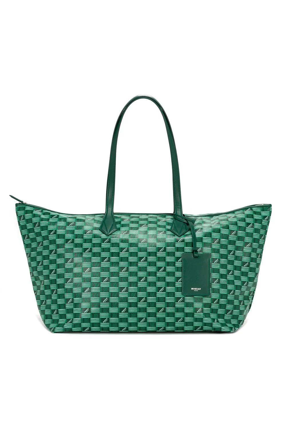 Louis Moreau Vogue Travel Tote - Green Natural
