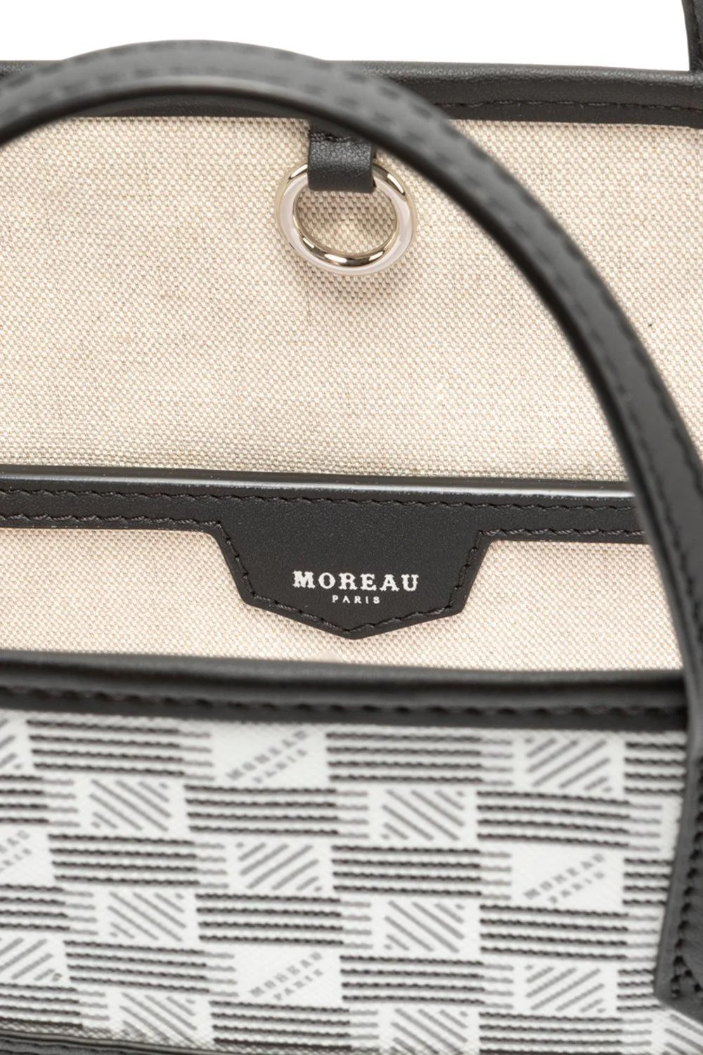 Mini Monaco Tote - White Natural - Image 5