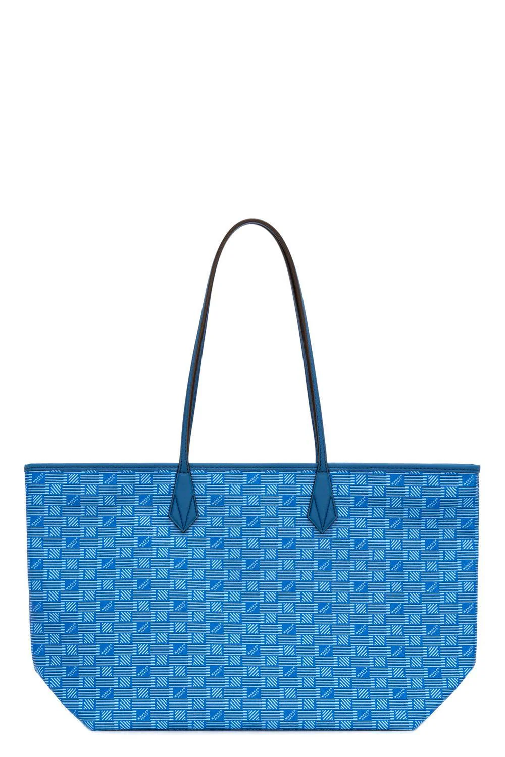 Saint Tropez Zip Tote MM - Blue Natural