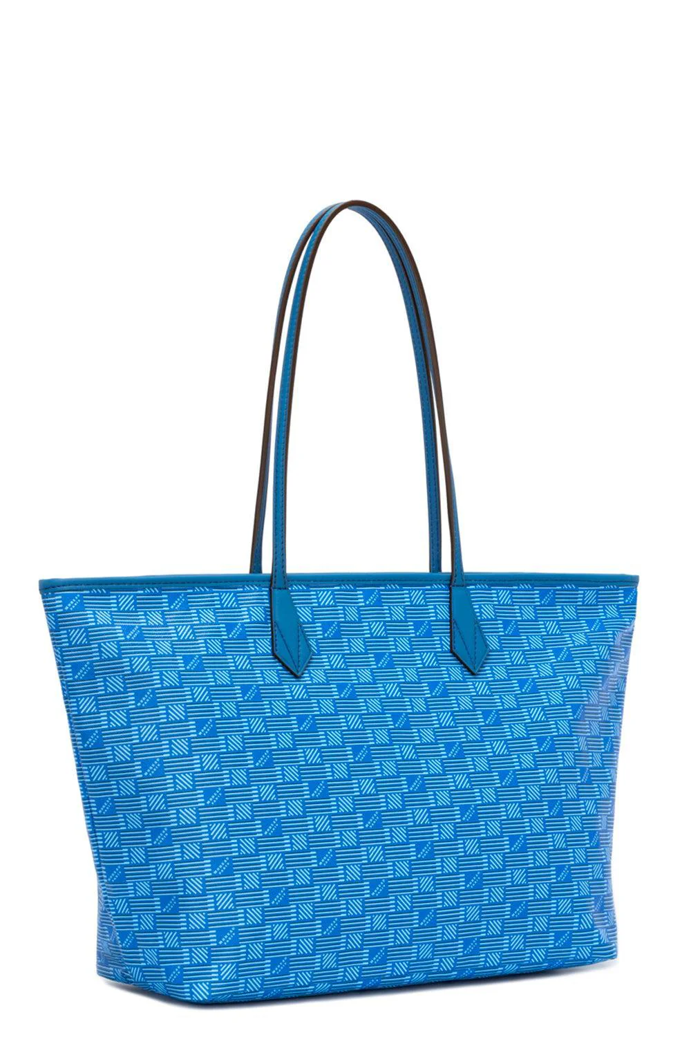 Saint Tropez Zip Tote MM - Blue Natural - Image 3