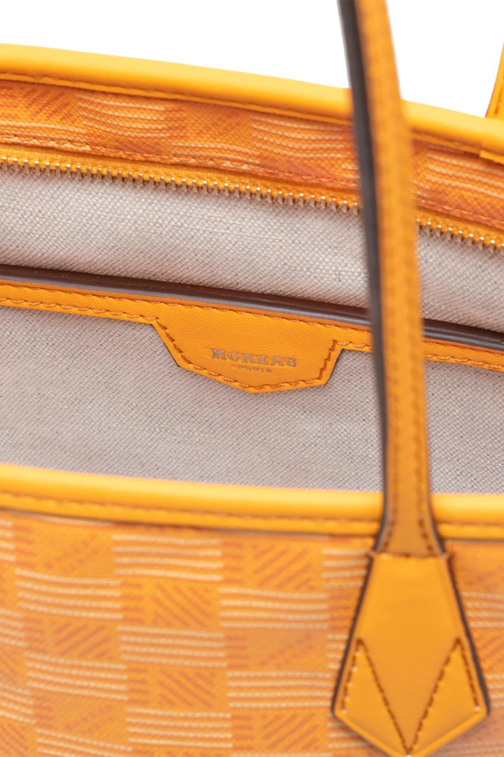 St Tropez Zip Tote MM - Honey Natural - Image 4