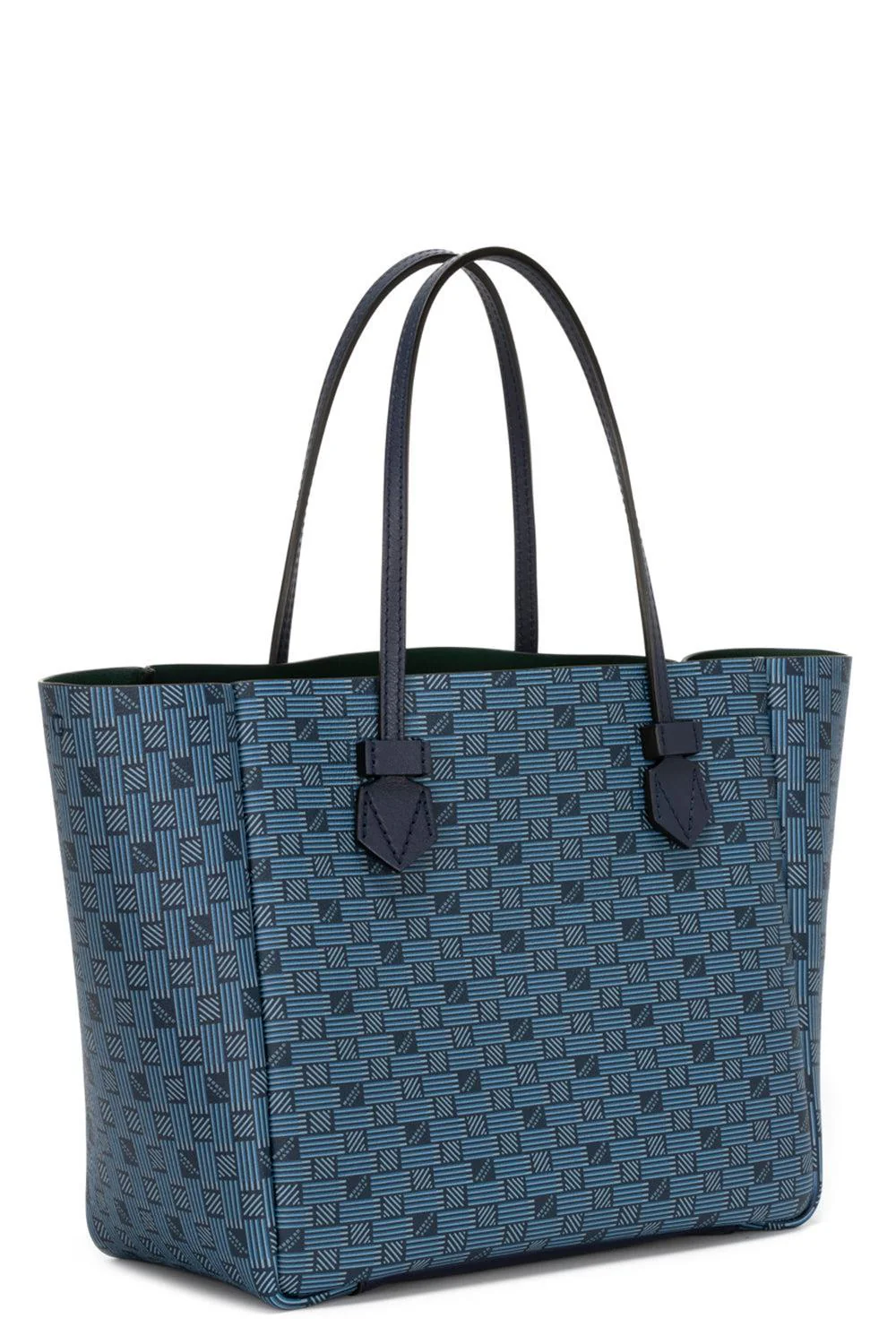 Vincennes Reversible Tote - Navy Green - Image 6