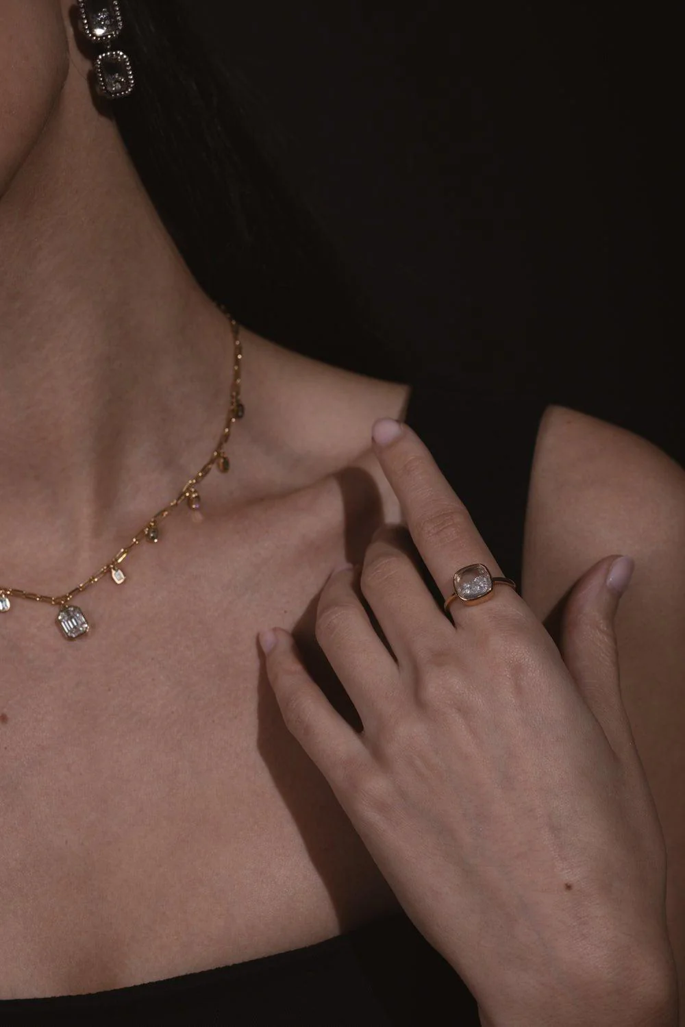 Core Diamond Shaker Ring - Image 2