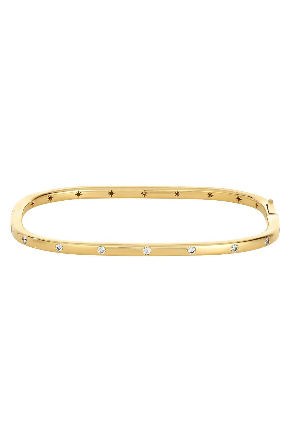 Diamond Petite Stacking Bangle Bracelet