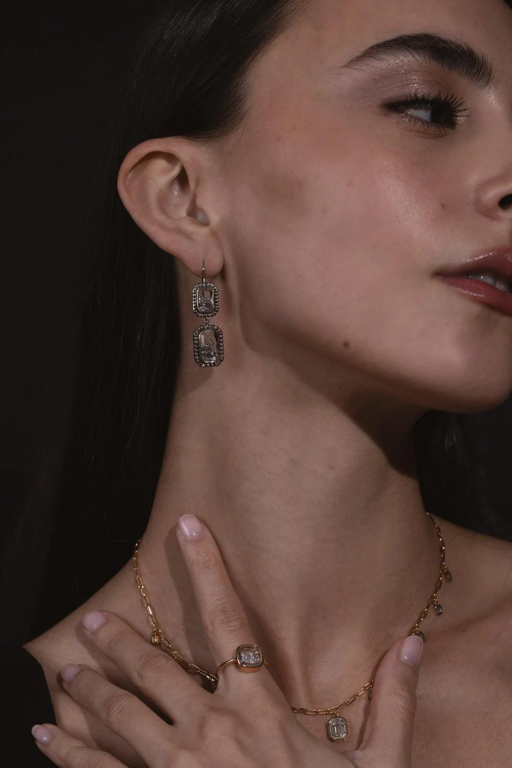 Double Chocolate Shaker Earrings - Image 2