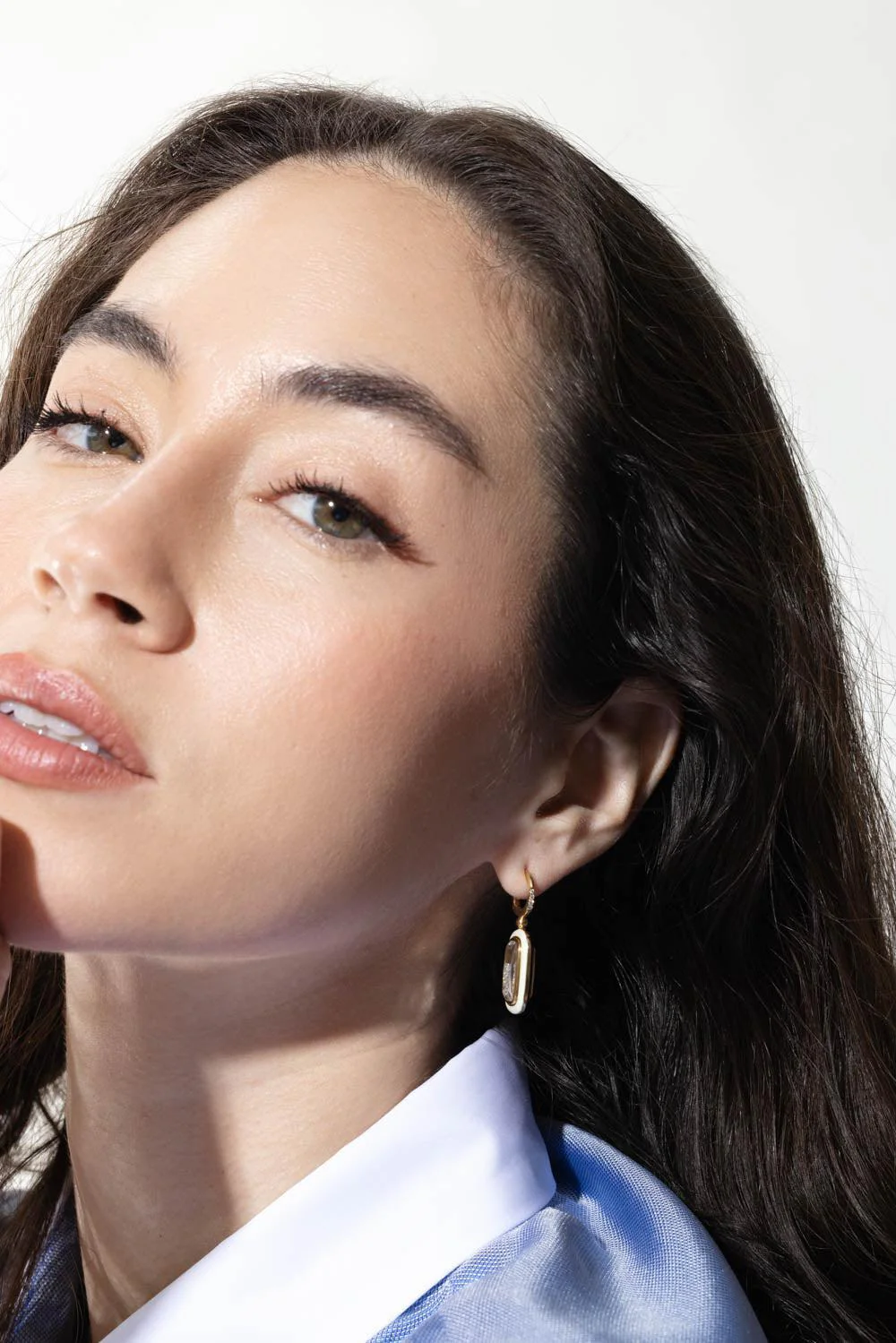 Janela Enamel Earrings - Image 3