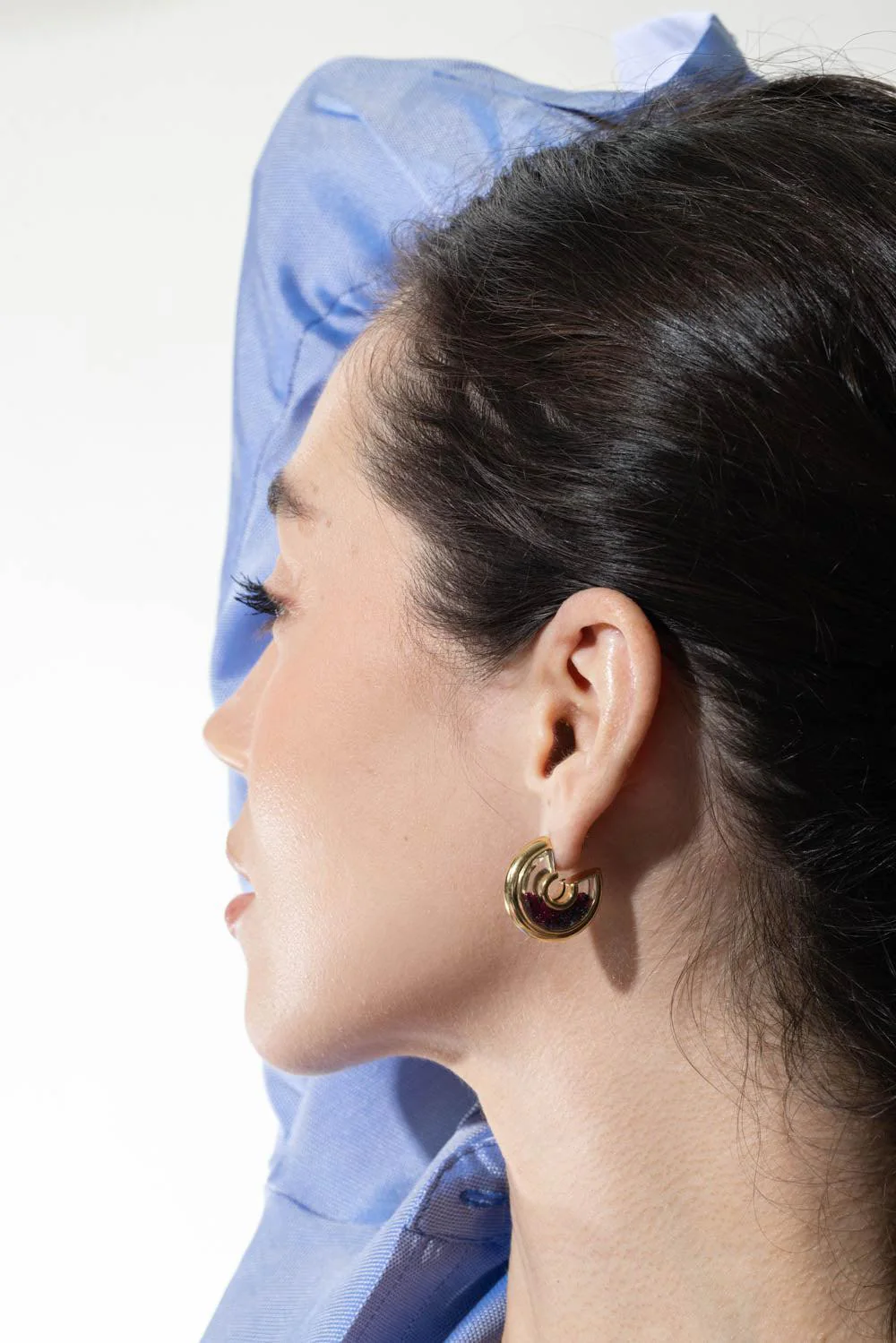 Letra Ruby Diamond Earrings - Image 2
