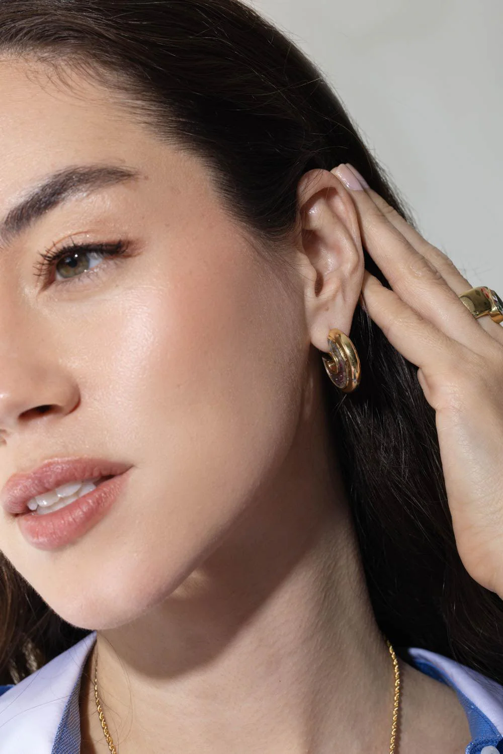 Letra Ruby Diamond Earrings - Image 3