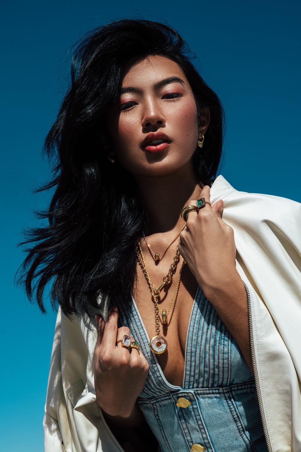 Roda Lariat Necklace - Image 4