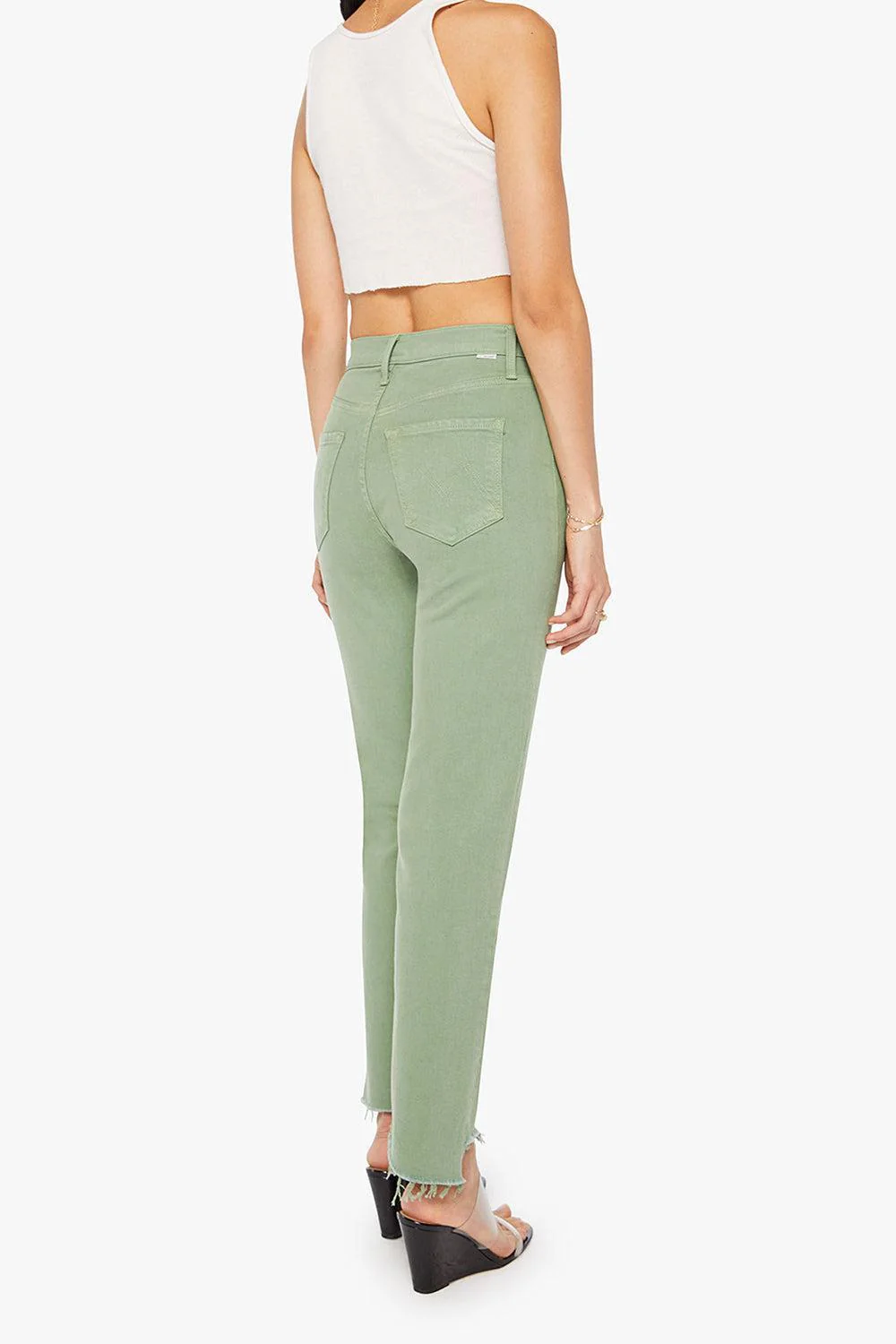 Rider Ankle Step Fray Pant - Image 3