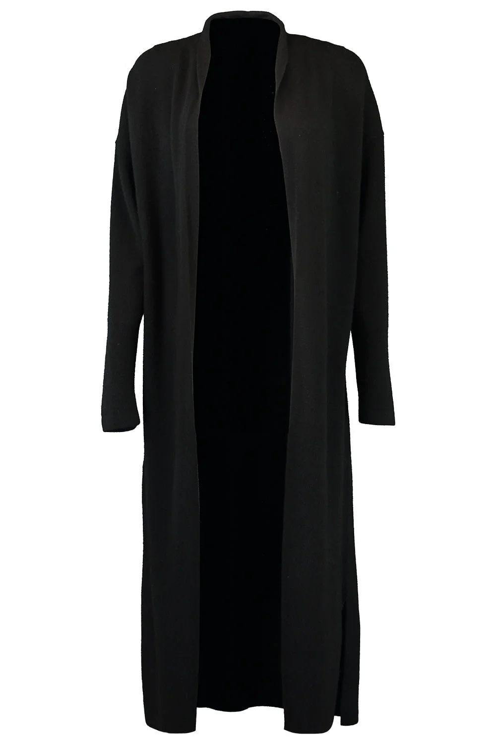Collared Cardigan - Black