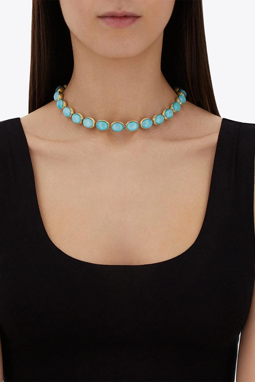 Amazonite Small Anice Boules Muse Necklace - Image 2