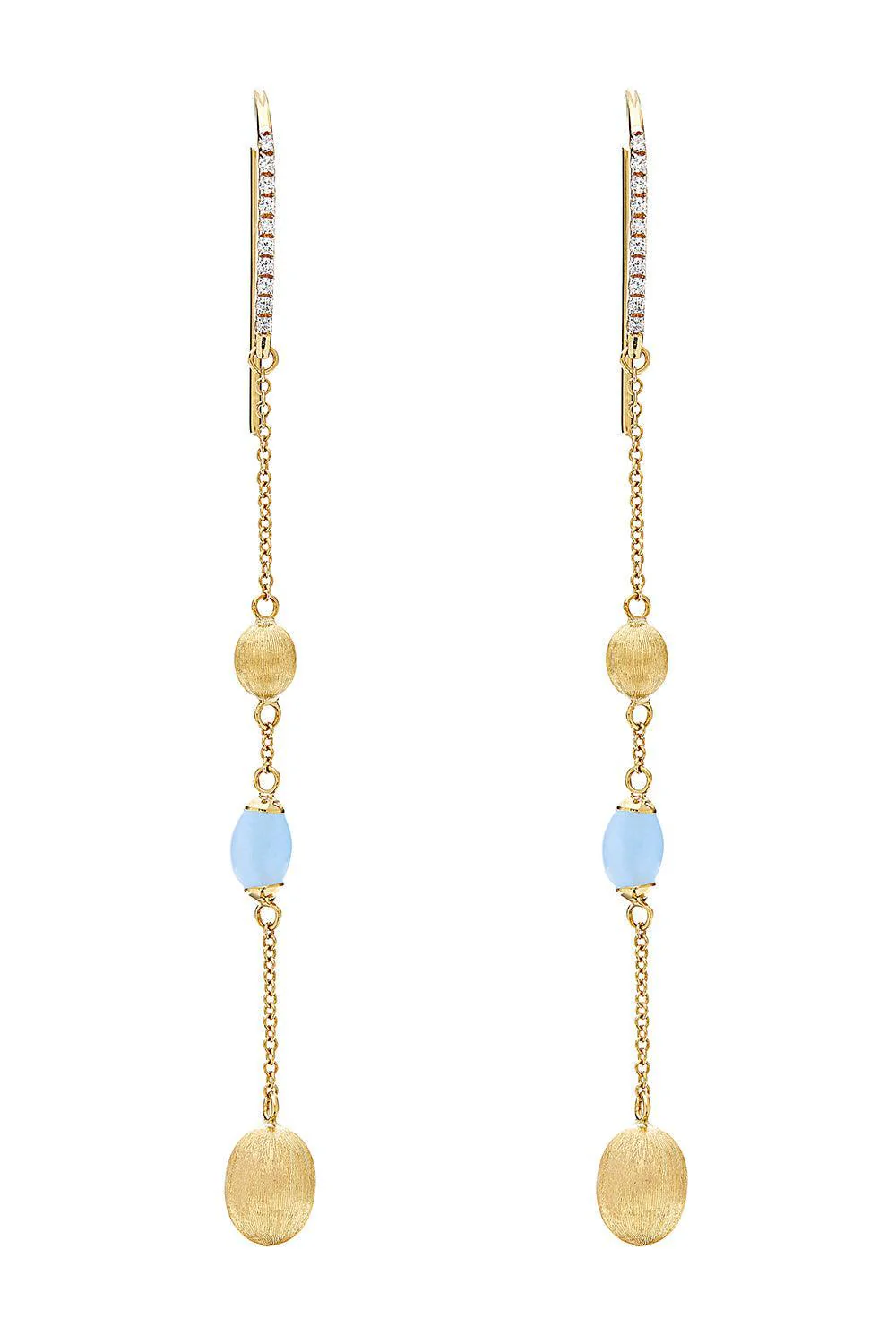 Aquamarine Azure Earrings
