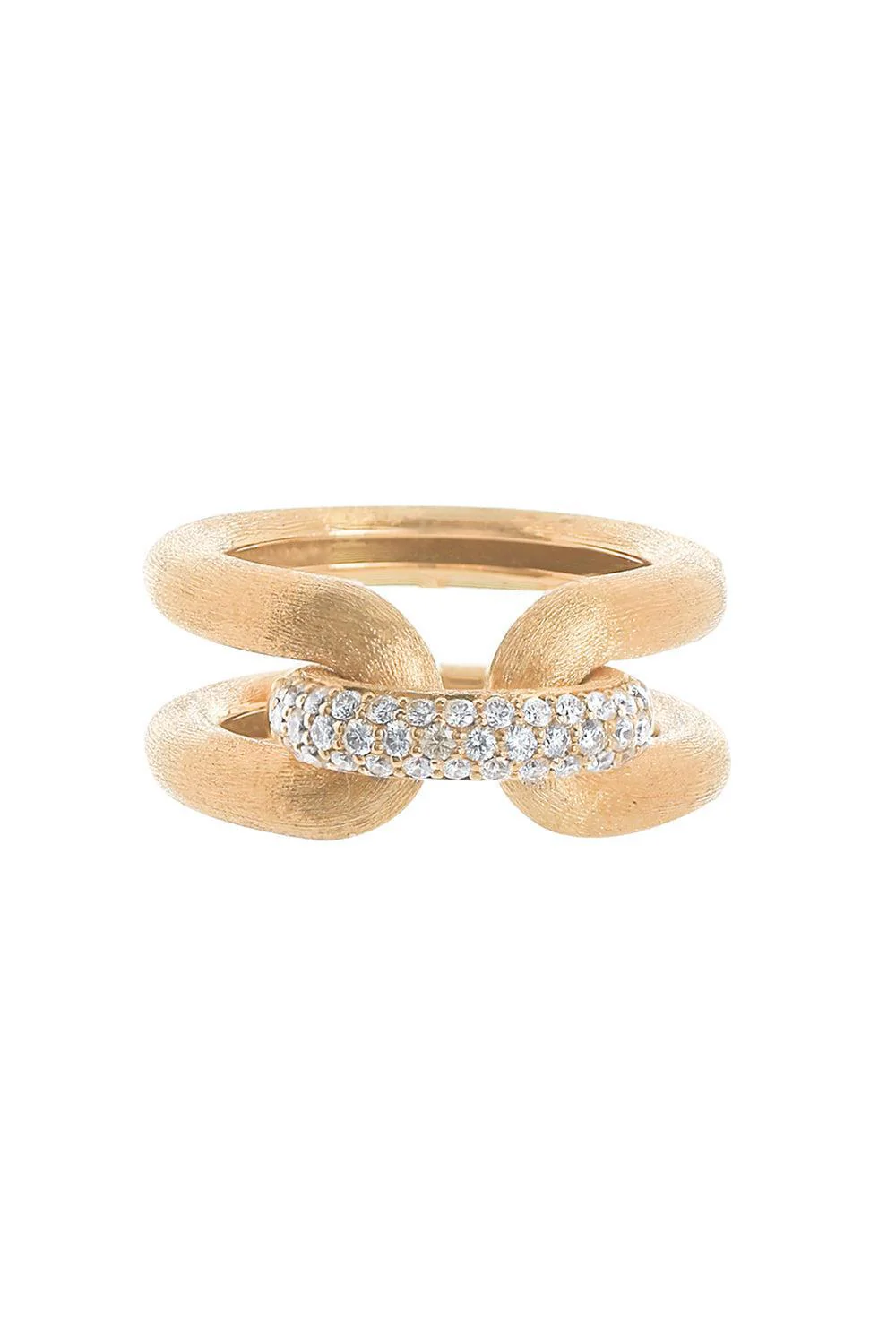 Diamond Link Ring