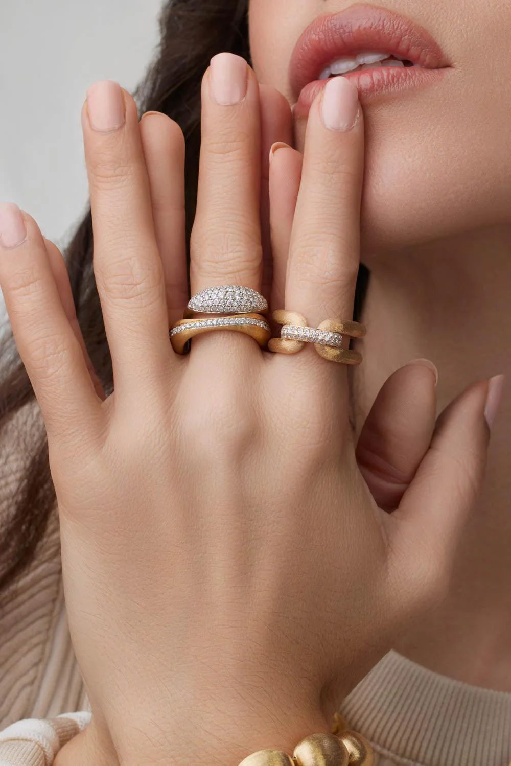 Diamond Link Ring - Image 3