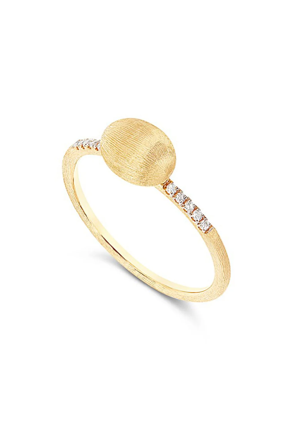 Elite Small Boule Diamond Ring