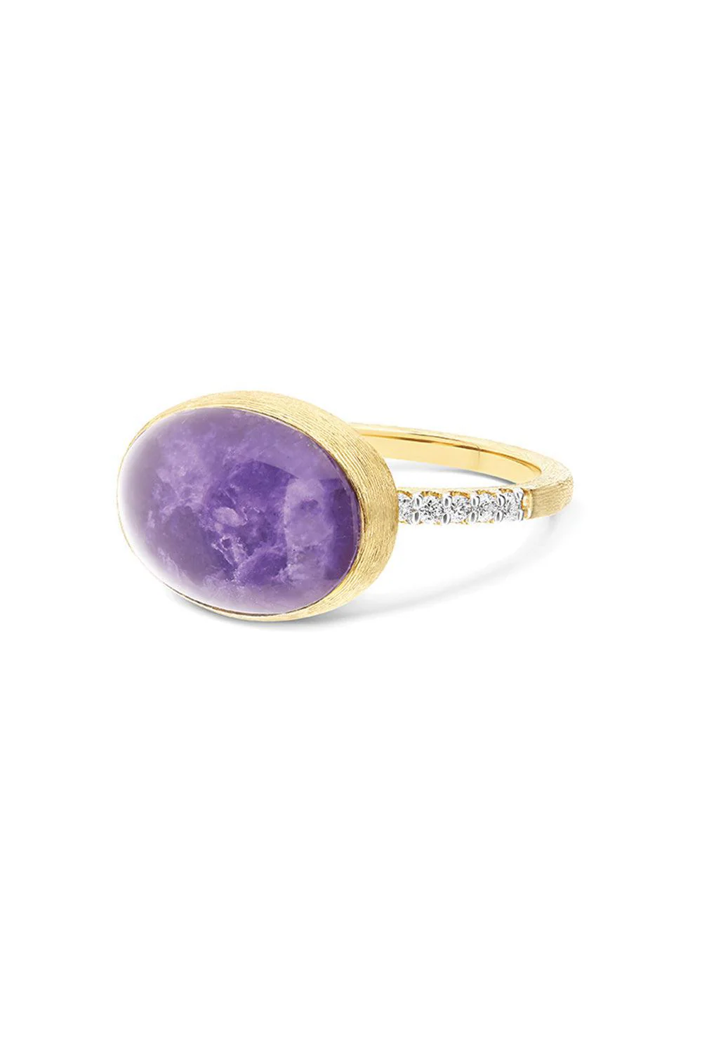 Medium "Boules" Lepidolite Violetta Ring