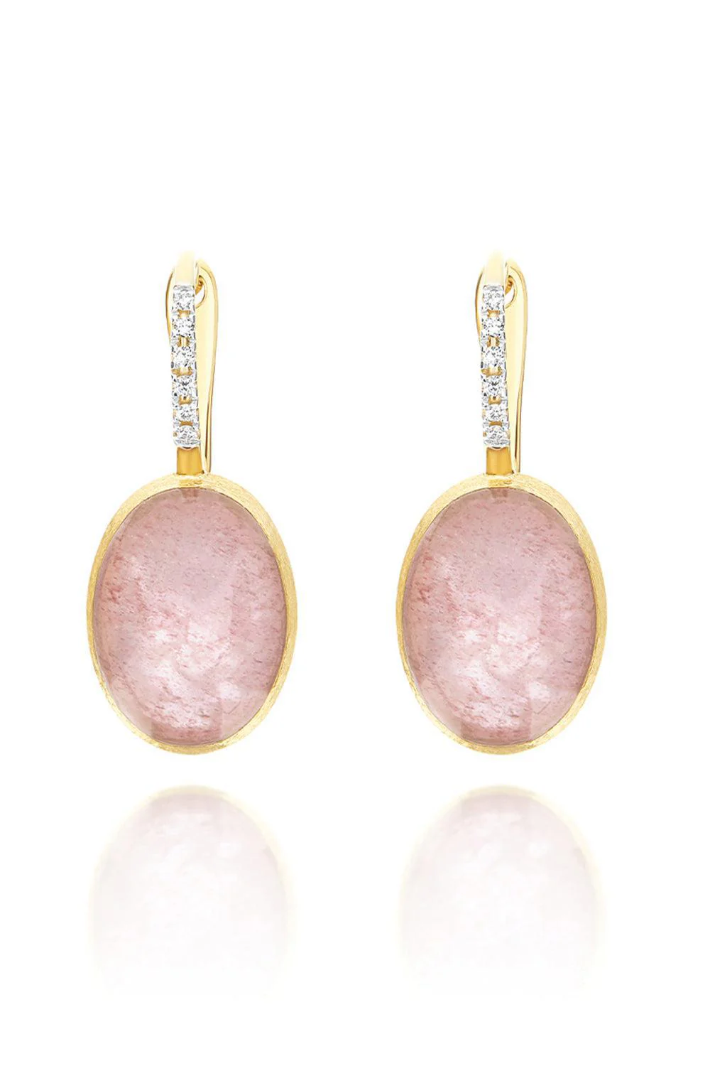 Medium "Boules" Rosolio Earrings