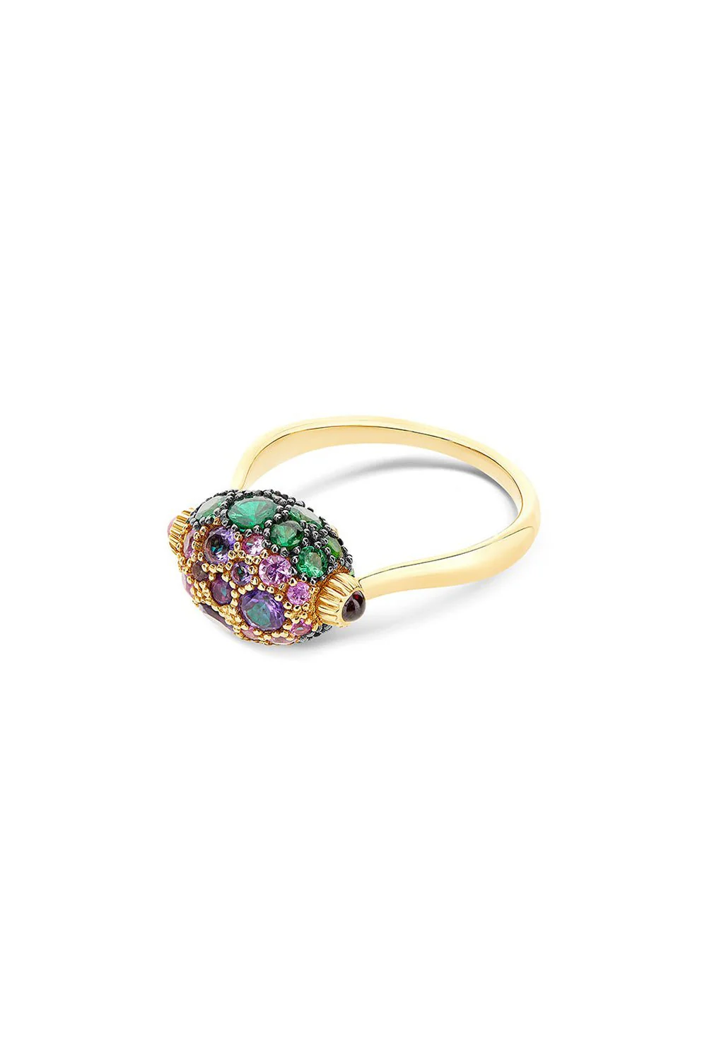 Reverse Amethyst Ring