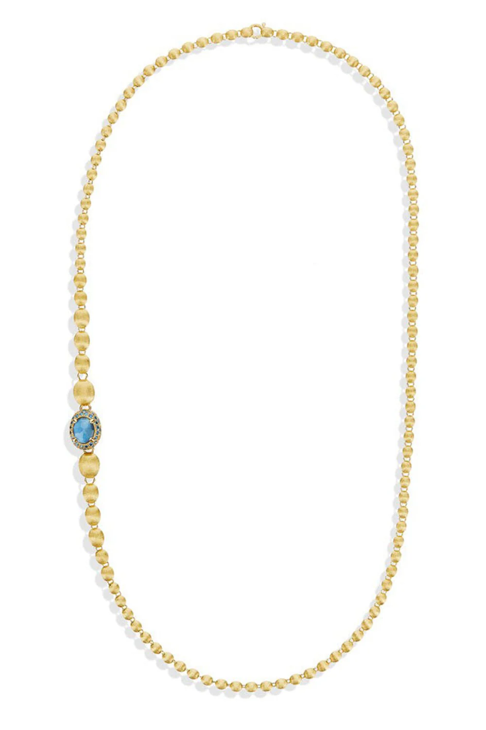 Reverse BlueTopaz Convertibility Necklace