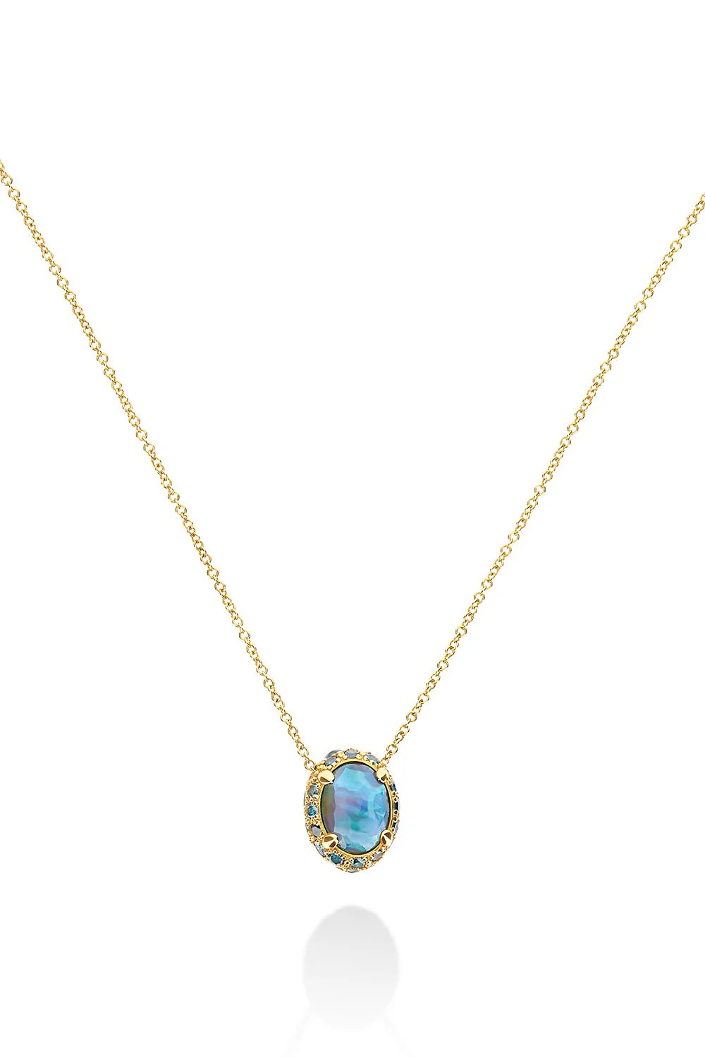 Reverse Topaz Double-Face Necklace - Image 5