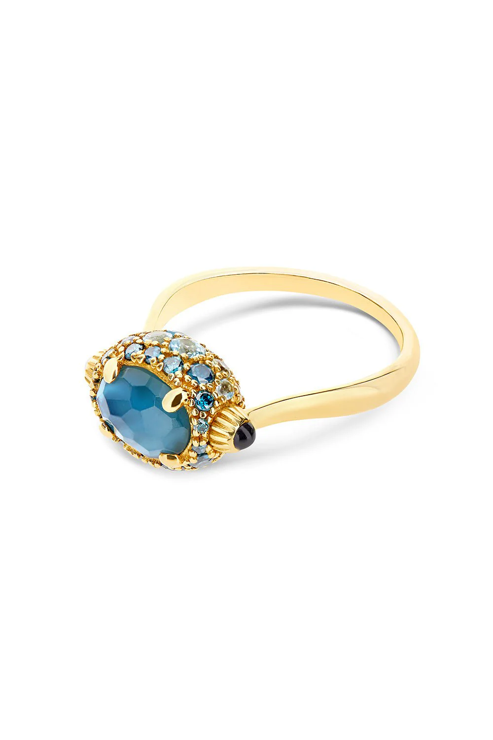 Reverse Topaz Double-Face Ring - Image 4