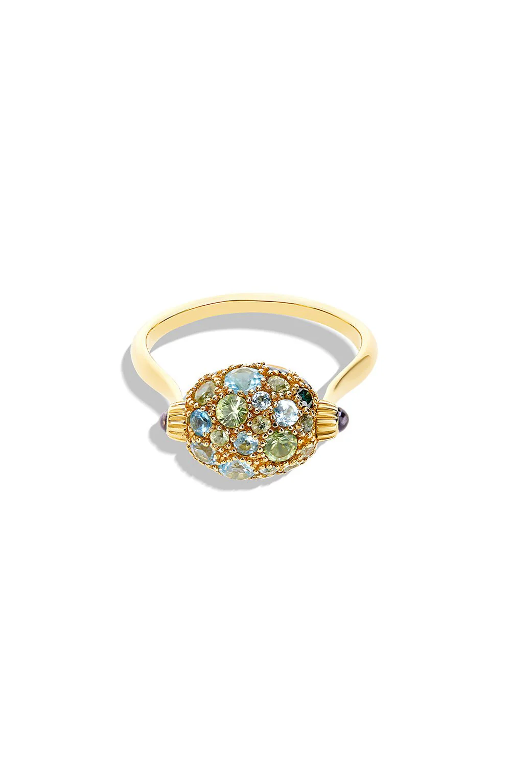 Reverse Topaz Double-Face Ring - Image 6