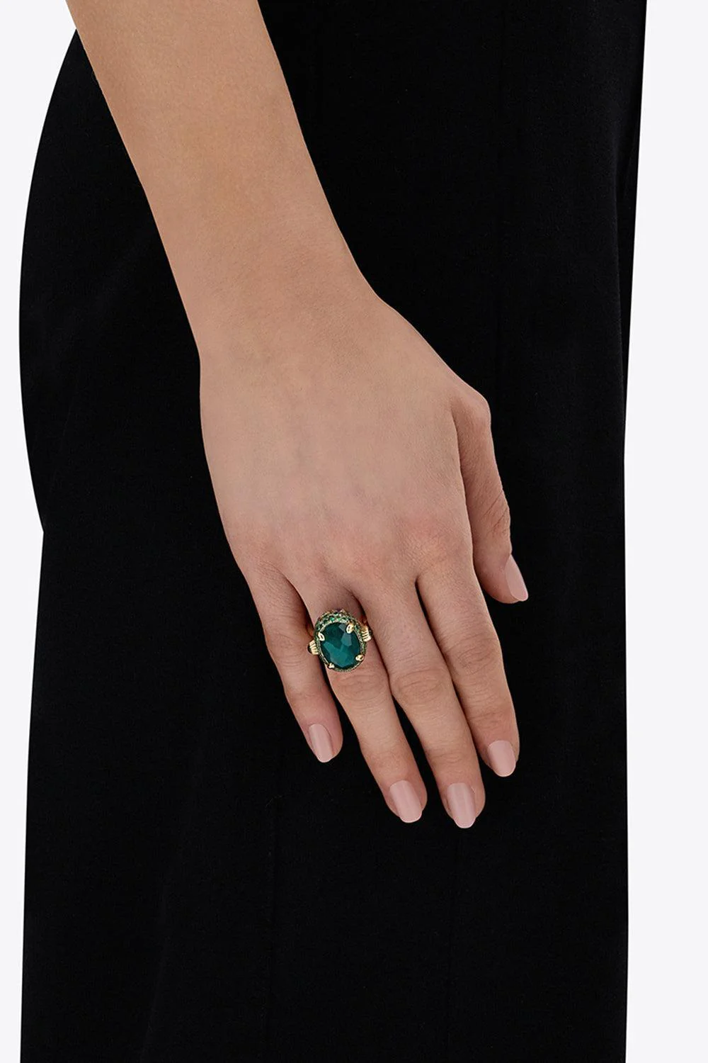 Sapphire Amethyst Reverse Double Face Large Ring - Image 3