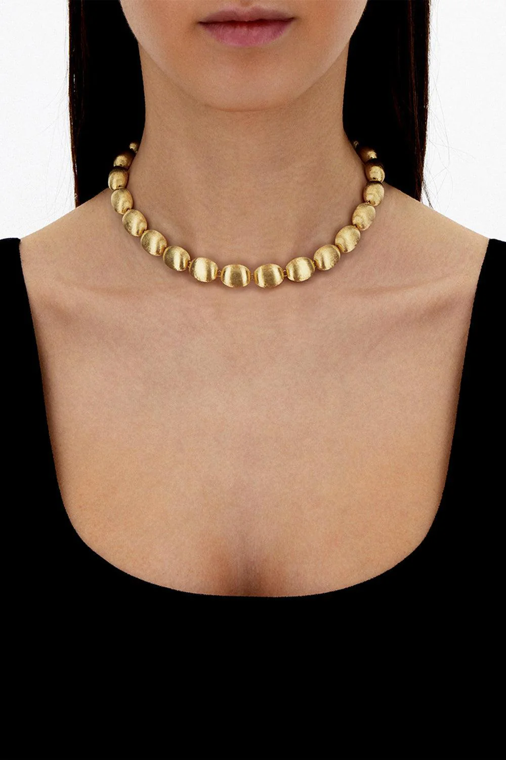 Small "Muse" Gold Perle necklace - Image 2
