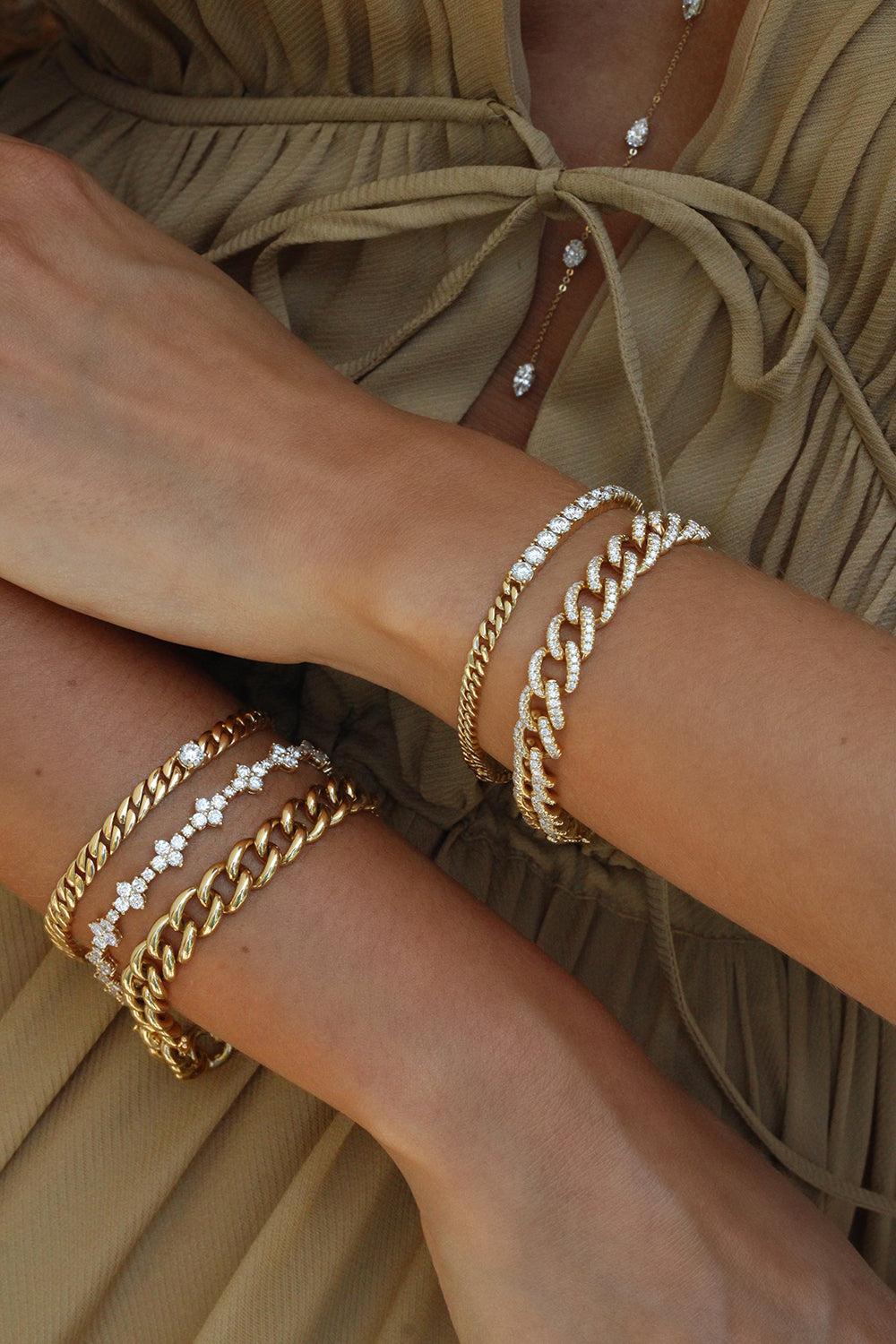 Naples Chain Link Bracelet - Image 2