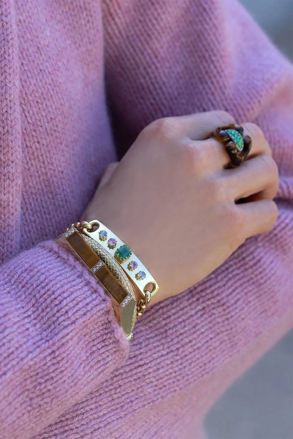 Nautical Tiger's Eye Ring - Image 2