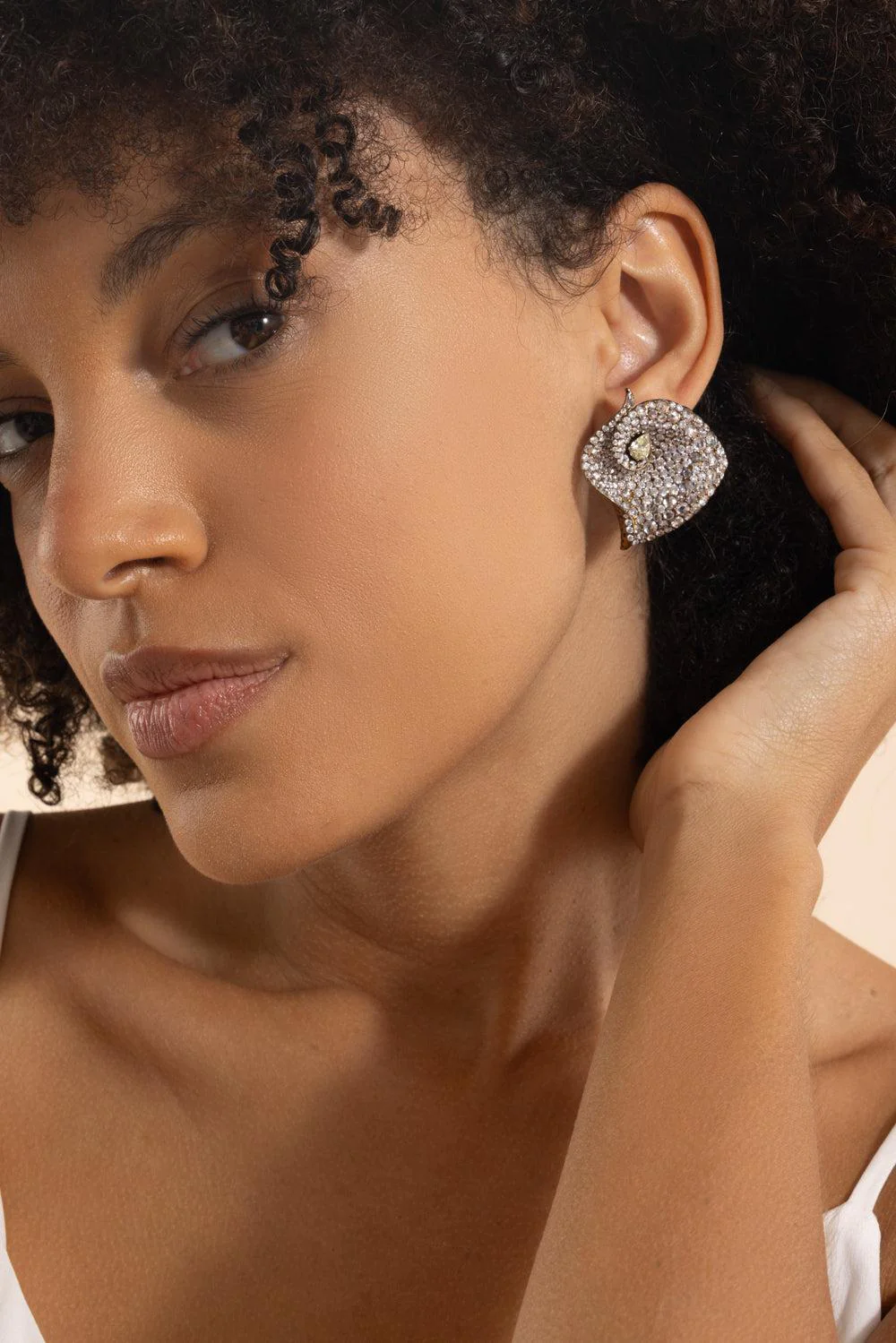 Diamond Arisha Top Earrings - Image 3