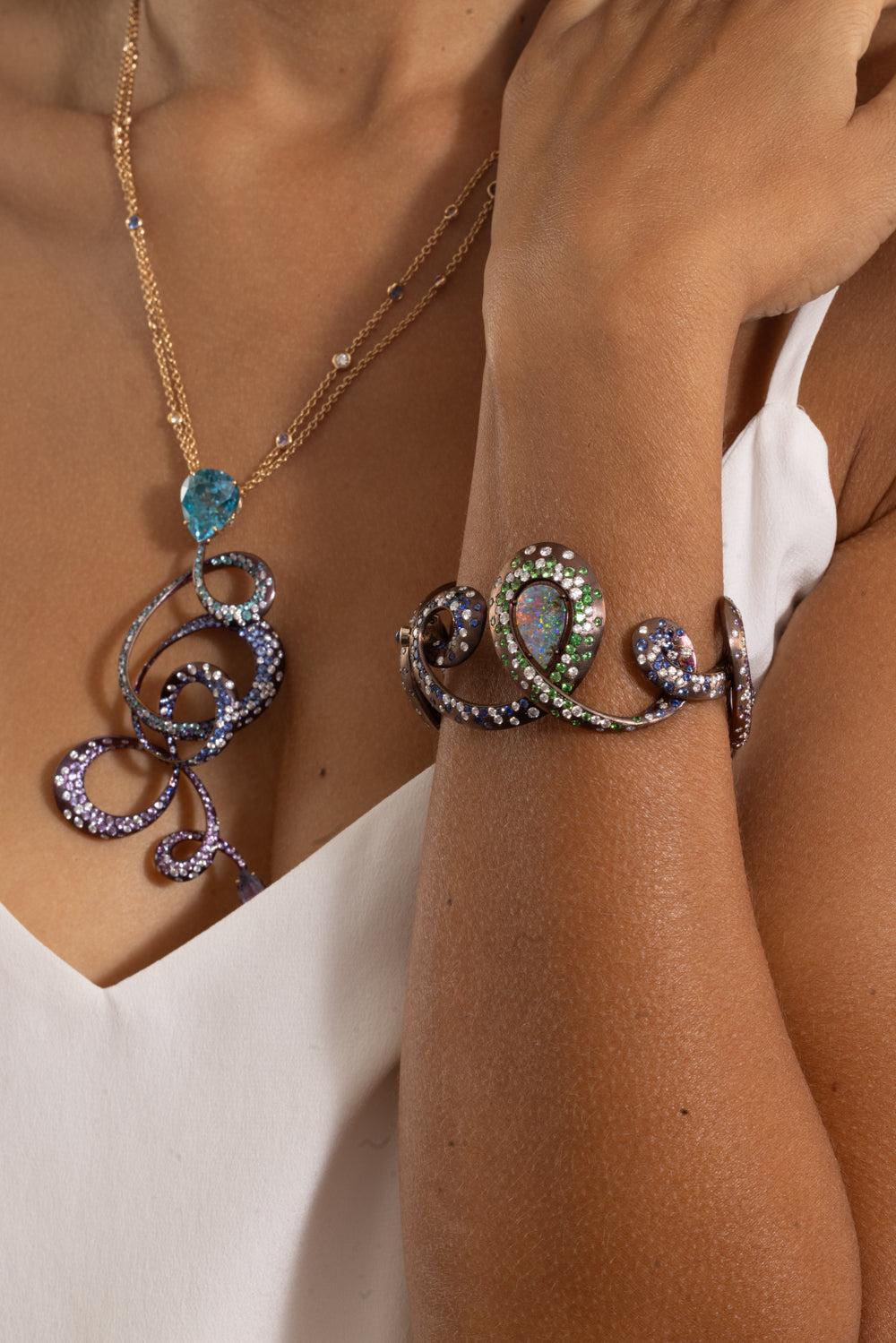 Multi Stone Arcoiris Bracelet - Image 4
