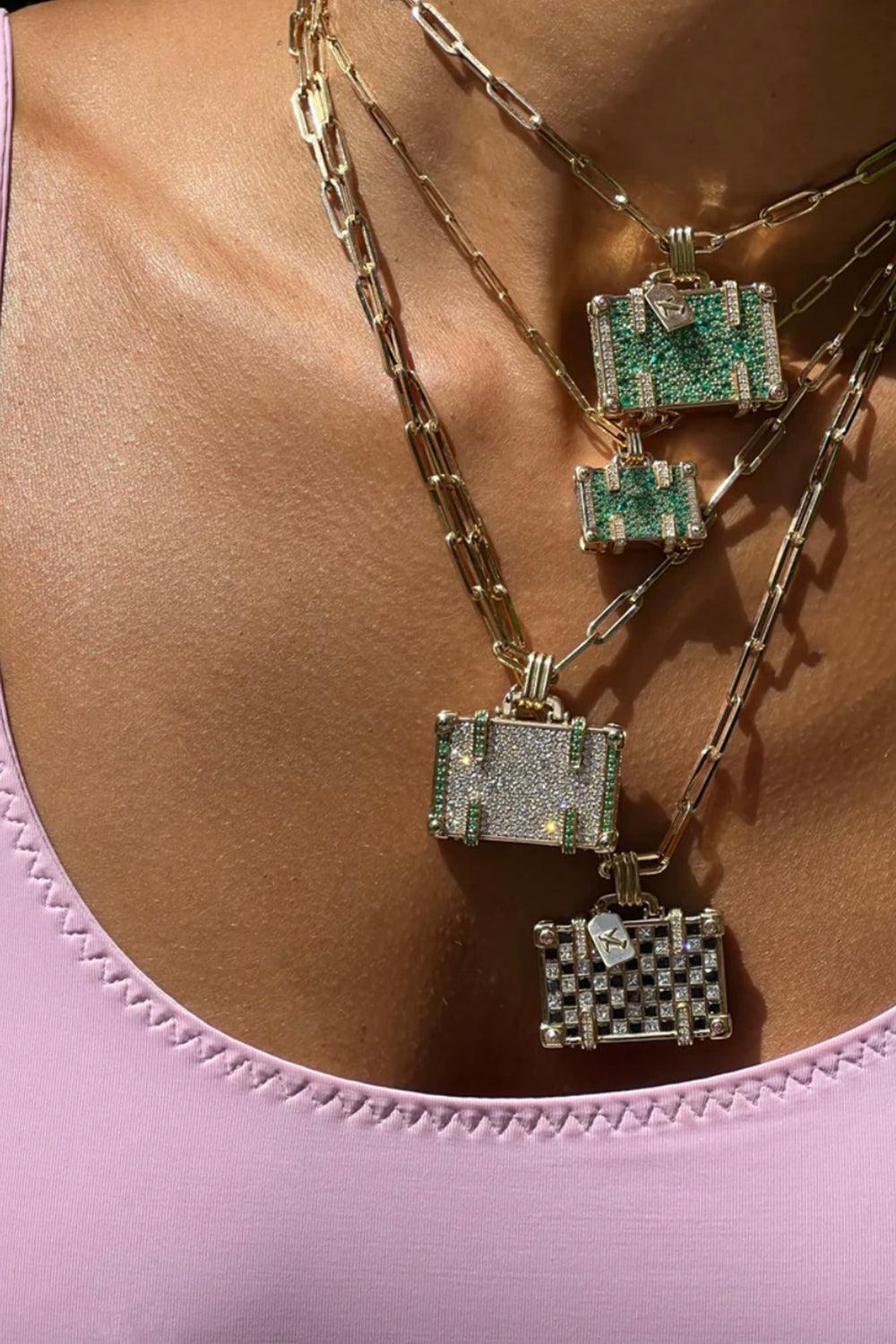 'Big Shot’ Weekend Suitcase Necklace - Image 2