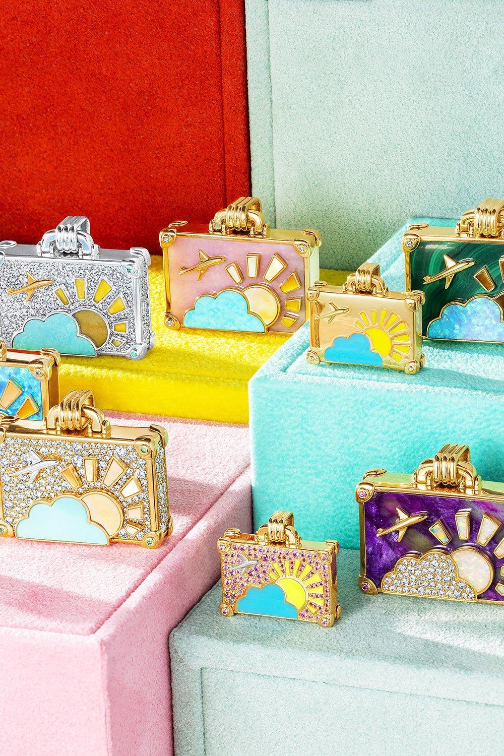 Small Weekend Trip Suitcase Necklace - Image 3