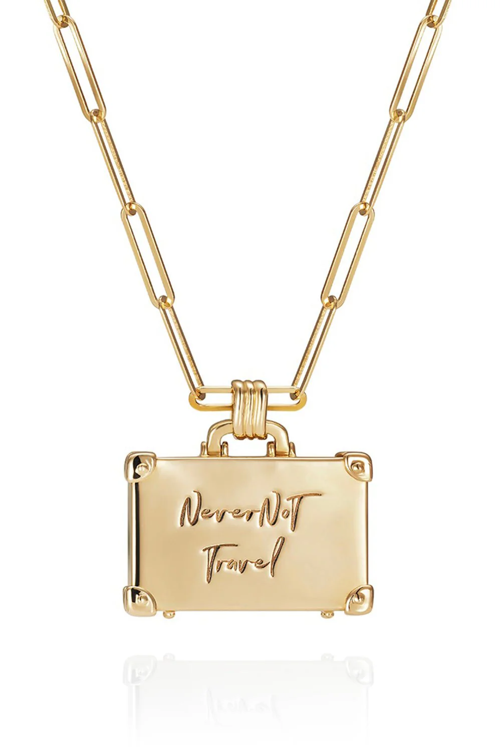 Small Weekend Trip Suitcase Necklace - Image 5