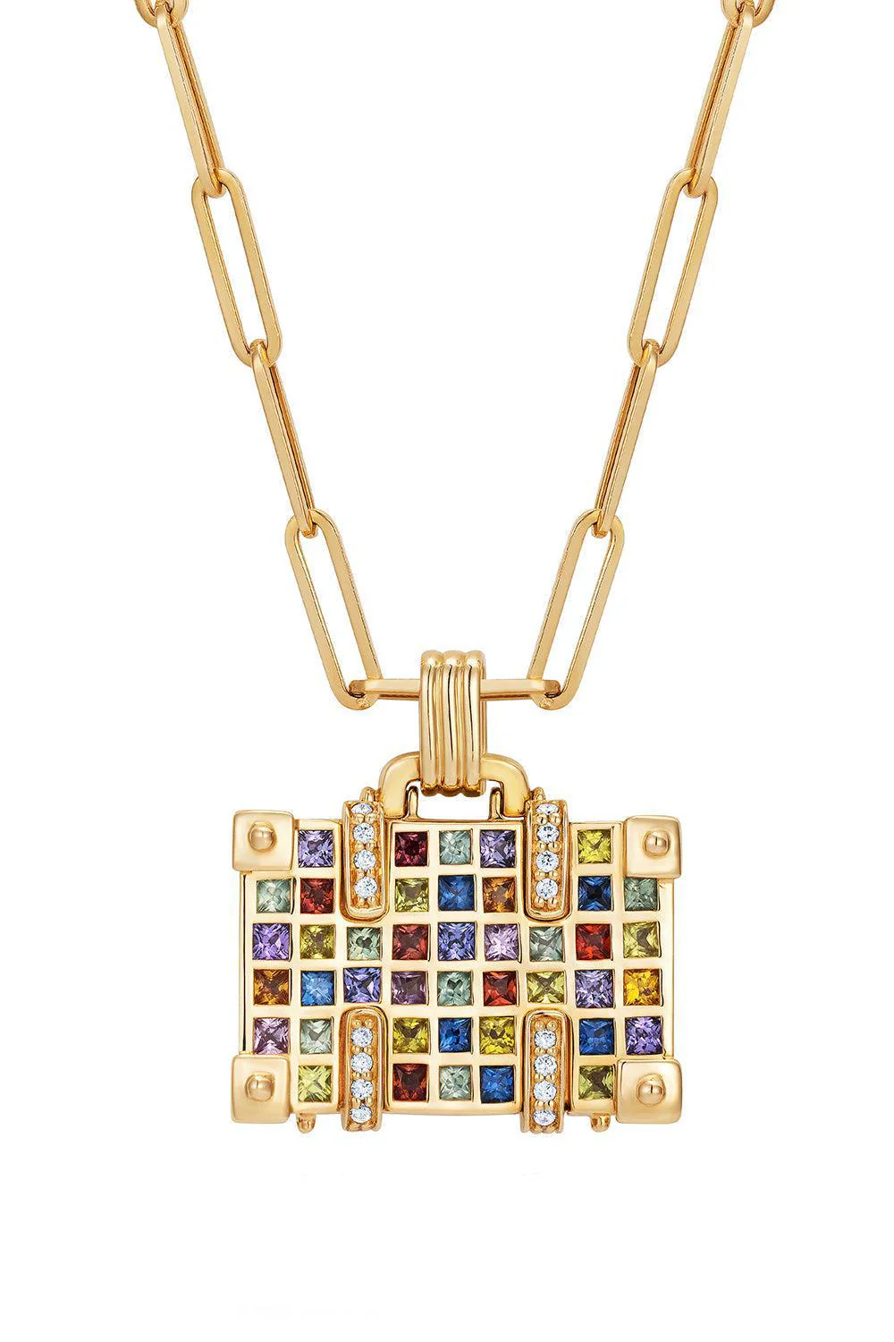 'The World is Yours’ Weekend Suitcase Necklace