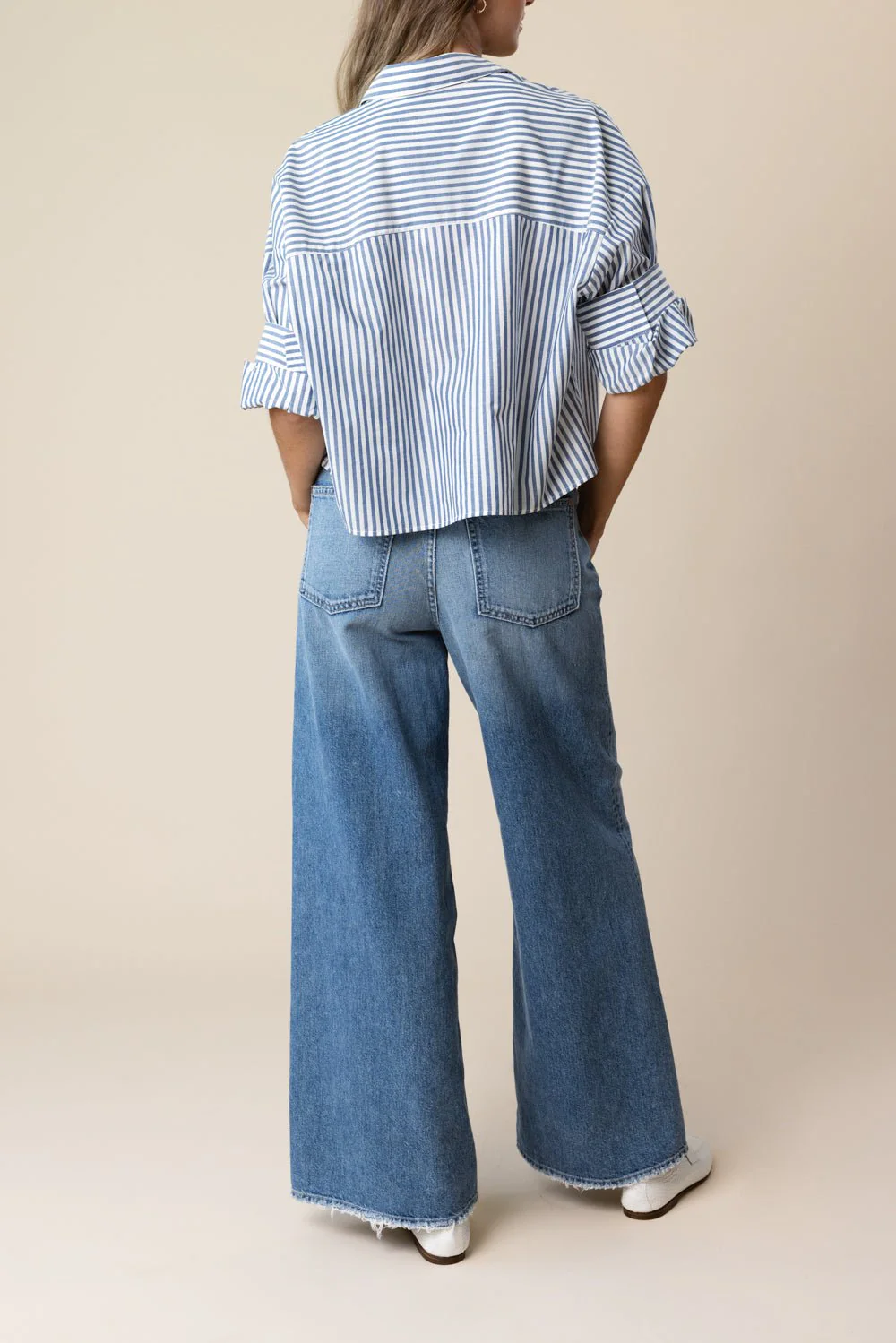 Next Ex Awning Lady Shirt - Midnight Ivory - Image 4