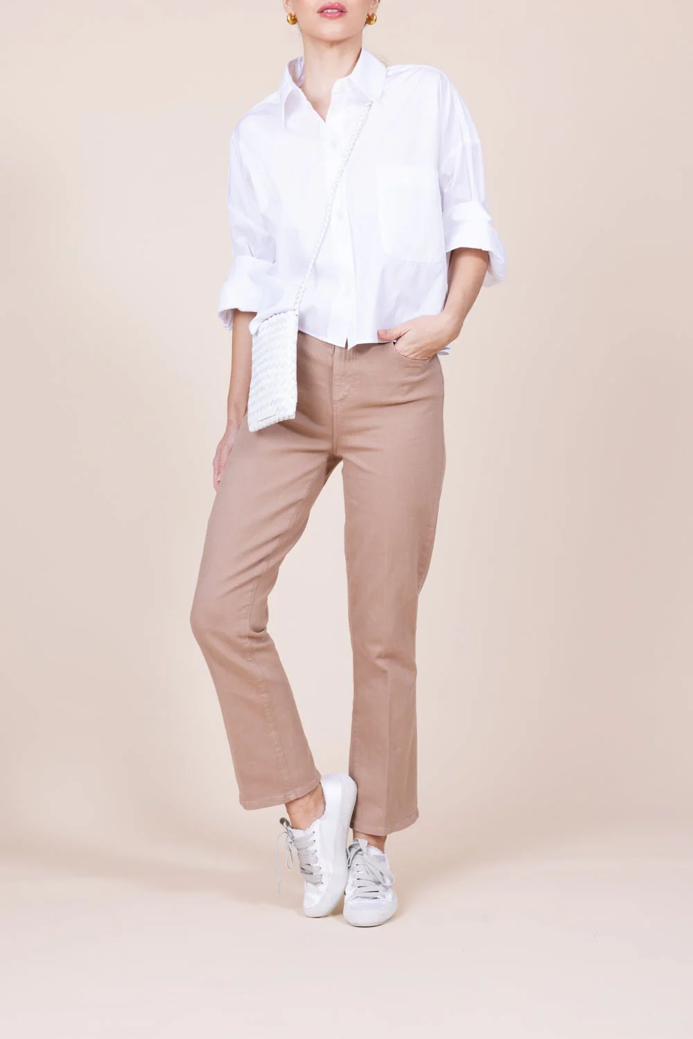 Next Ex Shadow Stripe Shirt - White - Image 3