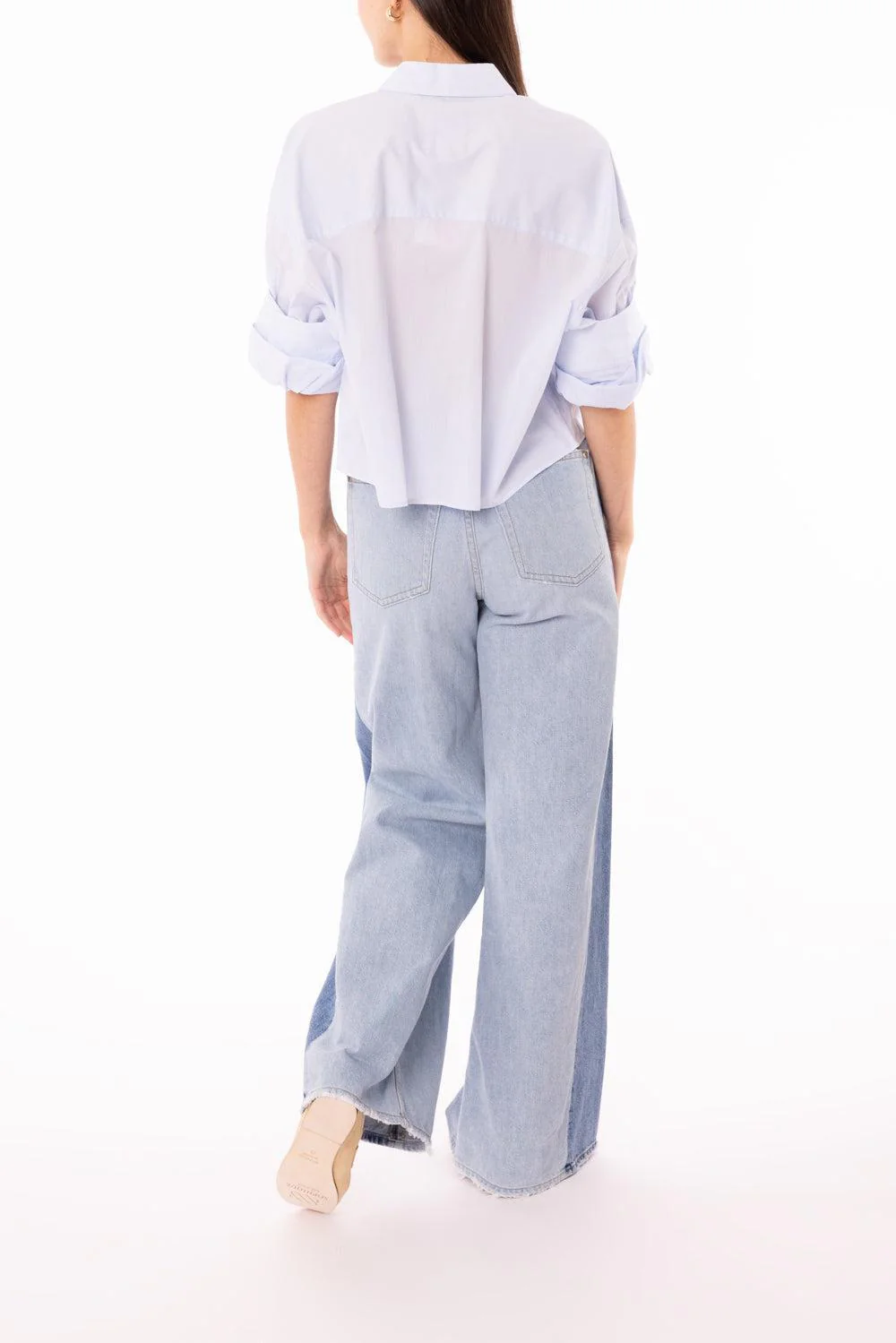 Next Ex Superfine Shirt - Baby Blue - Image 4