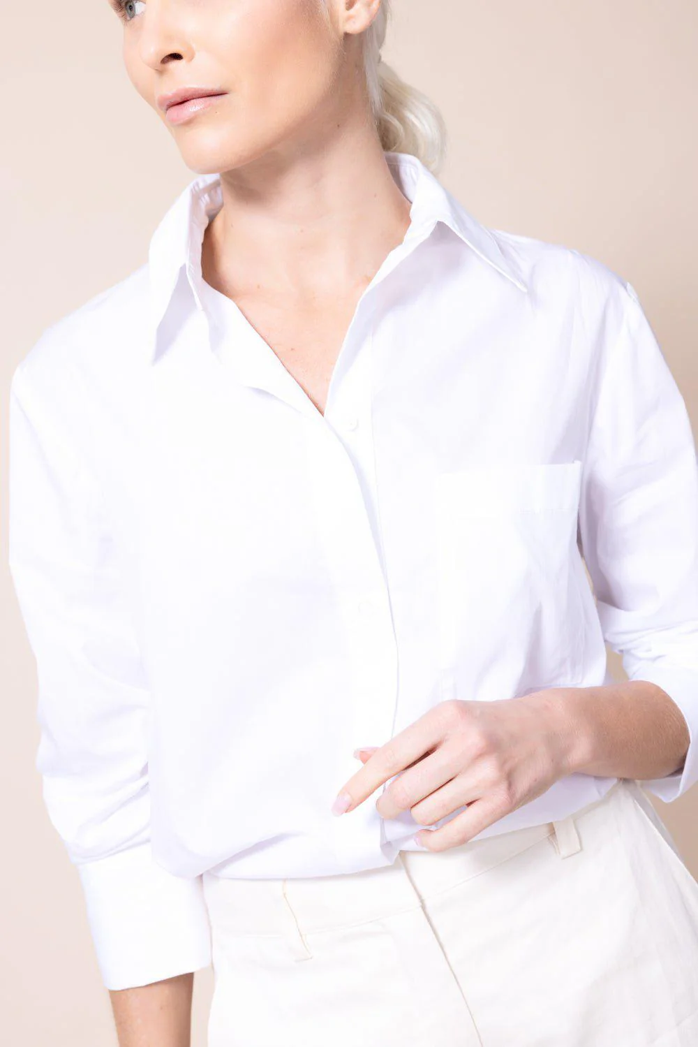 Next Ex Superfine Shirt - White - Image 5