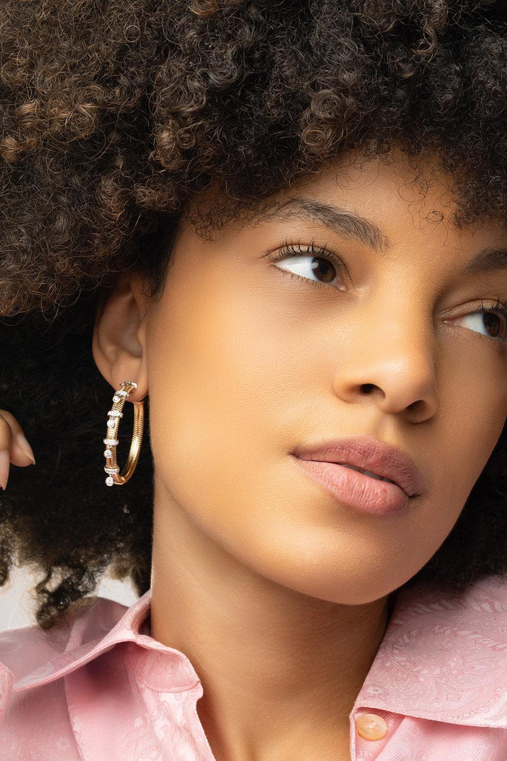 Diamond Feelings Earrings - Image 2
