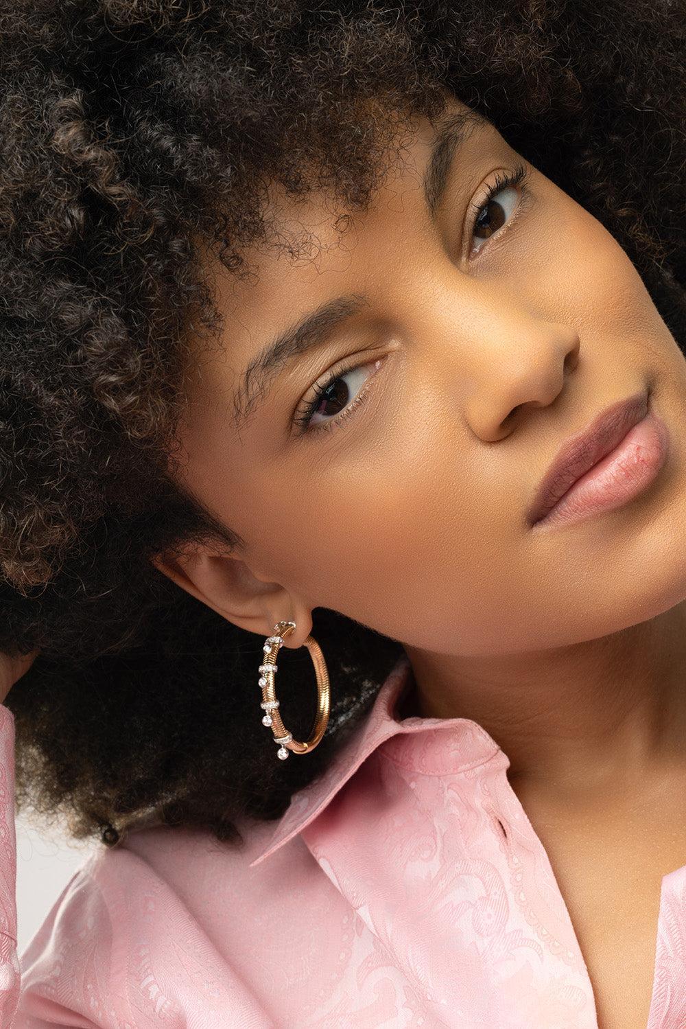 Diamond Feelings Earrings - Image 3